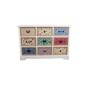 Comoda lemn multicolor  110 x 34 x 76 cm