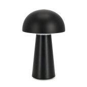 Veioza metal negru Idrial Ø13,5x22,5h