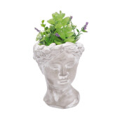 Plante artificiale suculente in ghiveci IIII 14 x 14 x 27 cm