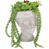 Set 2 vaze cu plante artificiale 18 x 18 x 32 cm