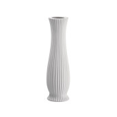 Vaza flori ceramica alba Tribeca 16,5 x 58 cm