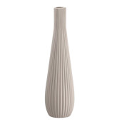 Vaza flori ceramica bej Tribeca II 13,5 x 46 cm