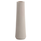 Vaza flori ceramica bej Tribeca  14,5 x 48,5 cm