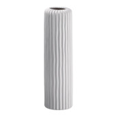 Vaza flori ceramica alba Tribeca 19,5 x 75 cm