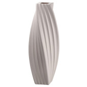 Vaza flori ceramica bej Tribeca 22 x 22 x 68 cm
