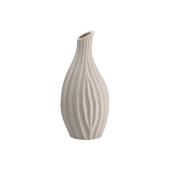 Vaza flori ceramica bej Tribeca 20 x 16 x 42 cm