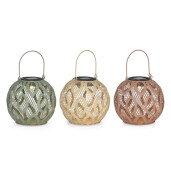 Set 3 felinare incarcare solara Ø16x14,5x22h