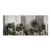 Tablou decorativ olegrafie pe panza Plante Exotice II 100 x 50 cm