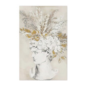 Set 2 tablouri decorative olegrafie pe panza Man 50 x 70 cm