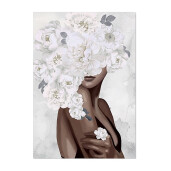 Tablou decorativ oleografie pe panza Woman 70 x 100 cm