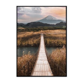Tablou decorativ olegrafie pe panza Peisaj 50 x 70 cm