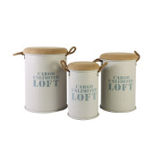 Set 3 tabureti  27 x  44, 34 x 50, 40 x 55 cm