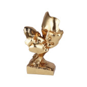 Figurina Cuplu polirasina aurie 15 x 7 x 25 cm