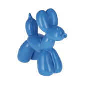 Figurina Catelus polirasina albastra 20 x 7,5 x 18 cm