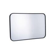 Oglinda perete rama fier negru 60,5 x 39,5 cm