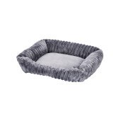 Culcus, perna animale flanel gri 66 x 56 x 20 cm