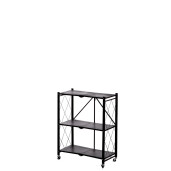 Raft pardoseala fier negru 71 x 36 x 90 cm