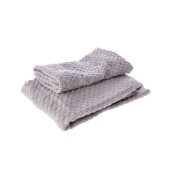Set 2 prosoape baie bumbac gri 36 x 56 cm, 53 x 96 cm, 500 gr