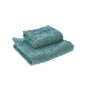Set 2 prosoape baie bumbac verde 36 x 56 cm, 53 x 96 cm, 500 gr