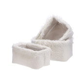 Set 12 cosuri depozitare textil 31 x 21 x 16,5, 34 x 25 x 18, 37 x 28 x 20,5 cm