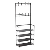 Cuier cu pantofar 60 x 26 x 170 cm