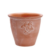 Ghiveci flori teracota maro 24 x 21 cm