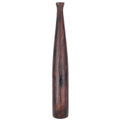 Vaza flori lemn maro inchis 10 x 80 cm