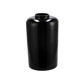 Set 2 vaze flori sticla alba neagra 22,5 x 35,5 cm