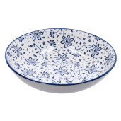 Set 4 boluri portelan multicolor 20.5 cm