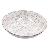 Set 4 boluri portelan multicolor 20.5 cm