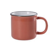 Set 4 cani ceramica multicolora 9,5 x 8,5 cm, 350 ml