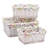 Set 6 cosuri depozitare 27,5 x 19 x 11,5 cm, 32 x 23,5 x 14 cm, 38 x 28 x 16,5 cm