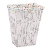 Cos rufe, depozitare, lemn salcie alb, textil 41 x 31 x 52 cm
