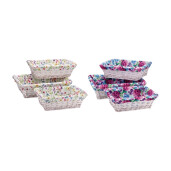 Set 6 cosuri depozitare 37 x 27 x 12, 42 x 30 x 14, 46 x 36 x 16 cm