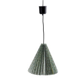 Lustra hartie origami verde maro 28 x 30,5 cm