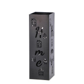 Suport umbrele metal negru Home 15,5 x 15,5 x 49 cm