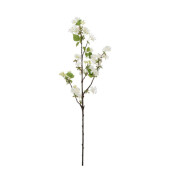 Set 3 crengute Par artificial alb verde 20x20x94h