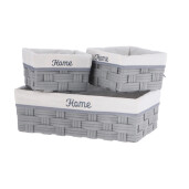 Set 6 cosuri depozitare  20 x 20 x12,5 cm, 44 x 25,5 x 14 cm