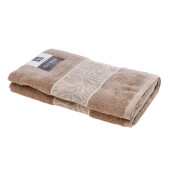 Prosop baie bumbac maro 90 x 140 cm