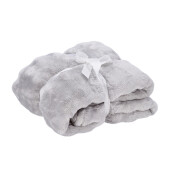 Patura textil gri 200 x 220 cm