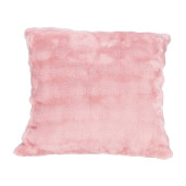 Perna decorativa textil roz 45 x 45 cm