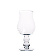 Vaza flori sticla transparenta 14 x 32 cm