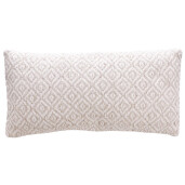 Perna decorativa bumbac alb crem Jordi 60 x 30 cm