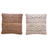 Set 2 perne decorative bumbac multicolor Peres 45 x 45 cm