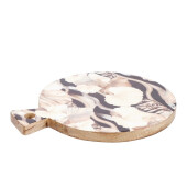 Platou servire lemn multicolor Abel II 39 x 29 x 2,5 cm