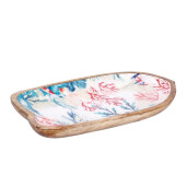 Platou lemn multicolor Maela II 35 x 20 x 4 cm