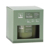 Lumanare parfumata aroma Frunze de Bujori 15 x 14,5 cm