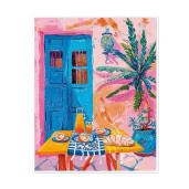 Tablou decorativ oleografie pe panza Peisaj IIII 40 x 50 cm