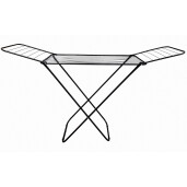 Uscator rufe fier negru 180 x 55 x 102 cm
