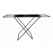 Uscator haine fier negru 109 x 55 x 94 /177 cm